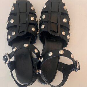 Freda Salvador Sera Fisherman Sandals SZ 8